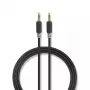 Audiokabel Nedis CABW22000AT20 2 m 3,5 mm kupferkaschiertes Aluminium