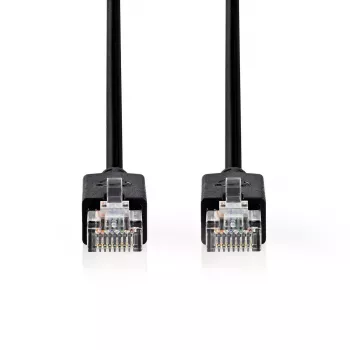 Nedis CCBW85210AT50 Netzwerkkabel Schwarz 5 m Cat6 F/UTP
