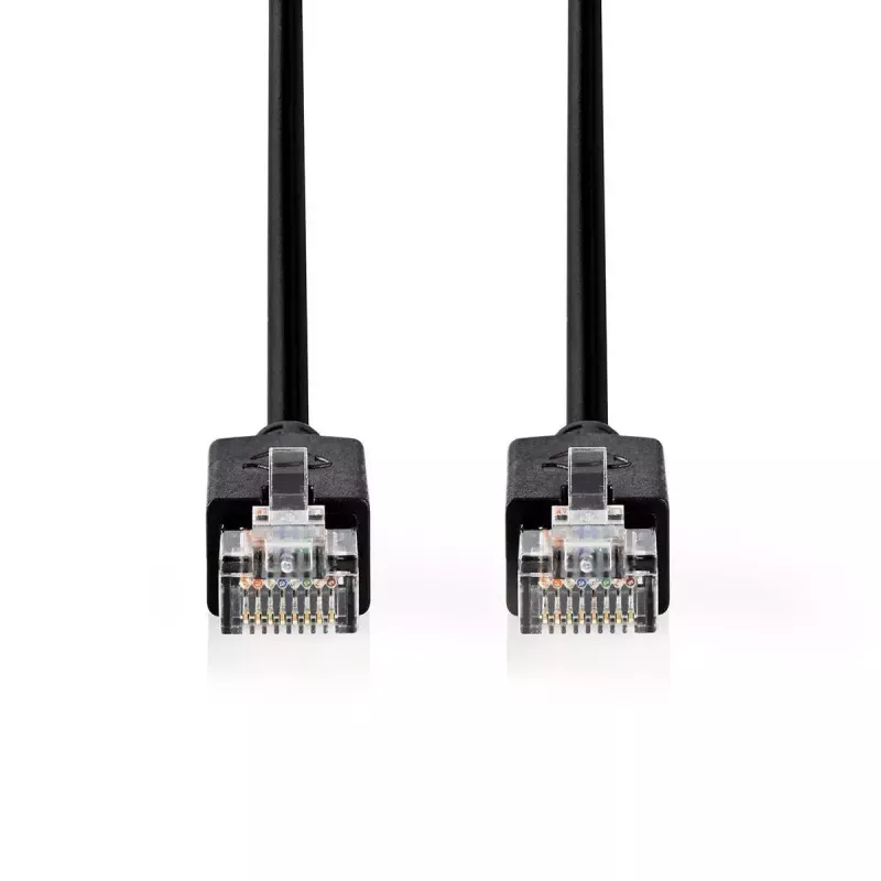 Nedis CCBW85210AT50 Netzwerkkabel Schwarz 5 m Cat6 F/UTP