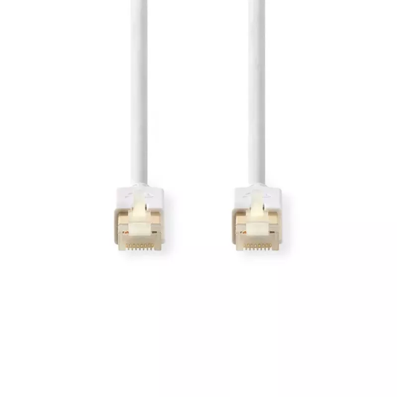 Netzwerkkabel Nedis CCBW85221WT200 20 m Cat6 S/FTP Weiß