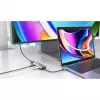 Laptop Dock HYPER HD41-GL USB 2.0 Type-C Schwarz Grau