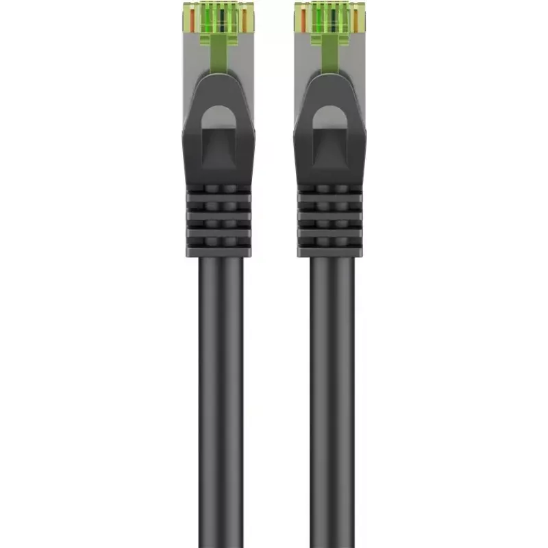 Goobay Netzwerkkabel Schwarz 0,25 m Cat8.1 S/FTP