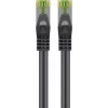 Netzwerkkabel Wentronic 61098 10m Cat8.1 S/FTP Schwarz