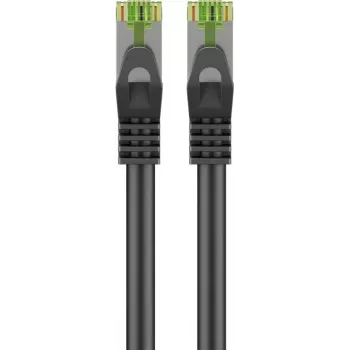 Netzwerkkabel Wentronic 61098 10m Cat8.1 S/FTP Schwarz