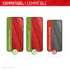 Displex Smart Glass (9H) für Samsung Galaxy S24+/S25+, Montageaufkleber, unzerbrechlich