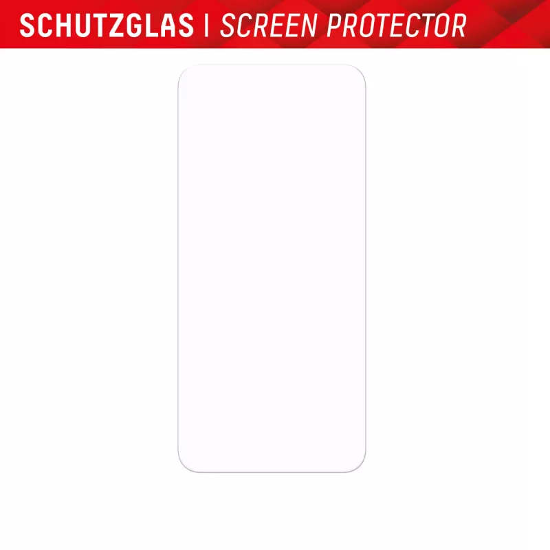 Displex Smart Glass (9H) für Samsung Galaxy A24/A25 5G, Montageaufkleber, bruchsicher