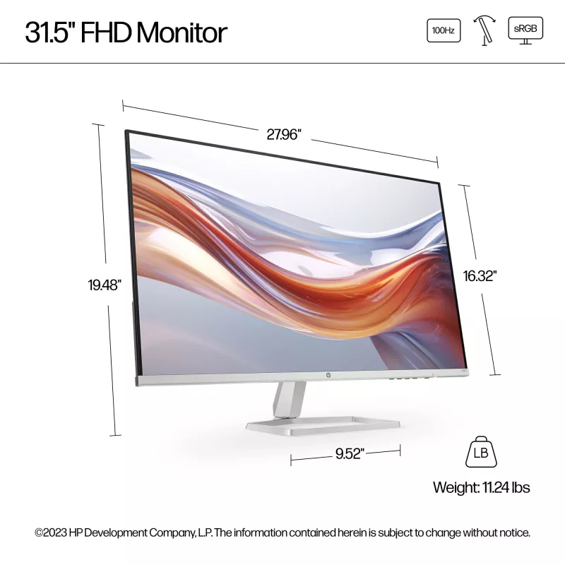Monitor HP Series 5 532sf 31,5 Zoll LCD LED 1920 x 1080