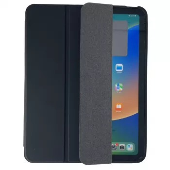 Deqster Slim Case für iPad 10.9 (10. Gen), schwarz, mit Stifthalter