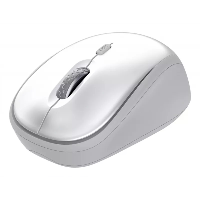 Trust Ody II Tastatur Maus included Home/Office RF Wireless German White
