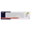 Trust Ody II Tastatur Maus included Home/Office RF Wireless German White