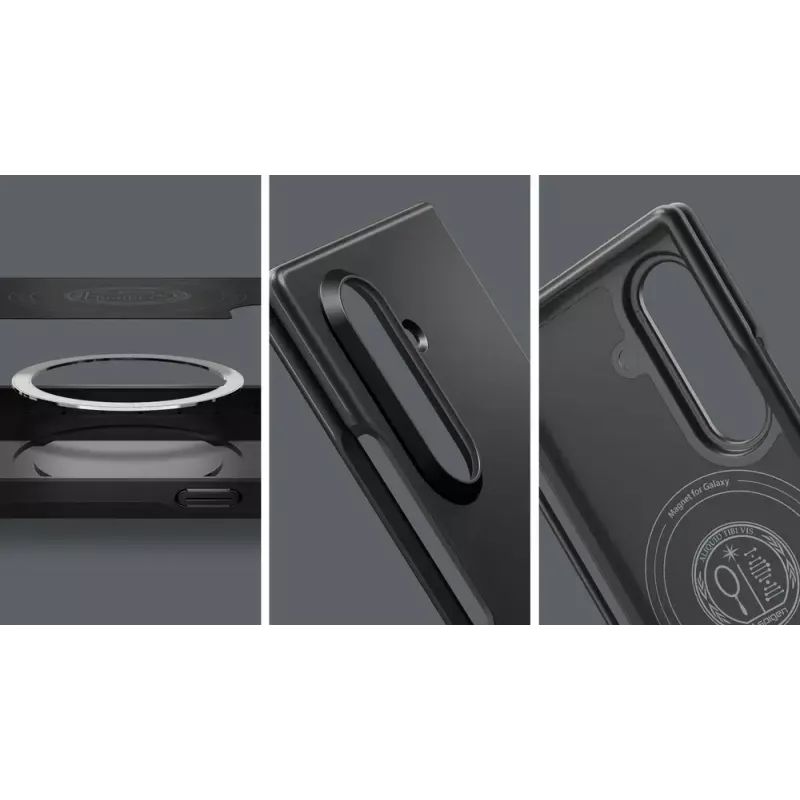 Samsung Spigen ThinFit Hülle für Galaxy Z Fold7, Schwarz (GP-FPF966PGABW)