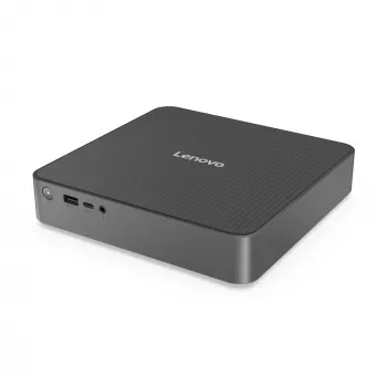Lenovo IdeaCentre Mini 01Q8X10 Snapdragon X1-26-100 32 GB LPDDR5x-SDRAM 1 TB SSD Windows 11 Home Mini-PC Grau