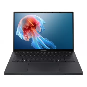 ASUS Zenbook Duo UX8406CA-QL194W 2-in-1-Laptop, Intel Core Ultra 9 285H, 14 Zoll WUXGA, 32GB LPDDR5x, 1TB SSD, Windows 11 Home, deutsche QWERTZ-Tastatur