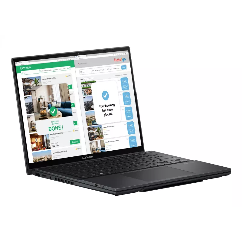 ASUS Zenbook Duo UX8406CA-QL194W 2-in-1-Laptop, Intel Core Ultra 9 285H, 14 Zoll WUXGA, 32GB LPDDR5x, 1TB SSD, Windows 11 Home, deutsche QWERTZ-Tastatur