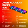 HP OMEN Modular 120mm Lüfter - Dreierpack Schwarz