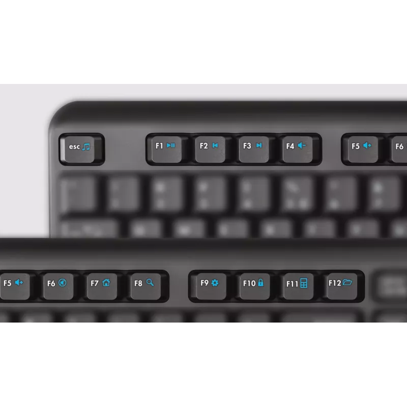 Trust TK-350 Tastatur Office RF Wireless QWERTZ Deutsch Schwarz