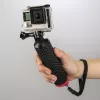 Hama 00004458 Kamera-Einbeinstativ, 1/4 Zoll, Kunststoff, Schwarz/Rot