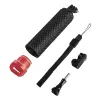 Hama 00004458 Kamera-Einbeinstativ, 1/4 Zoll, Kunststoff, Schwarz/Rot