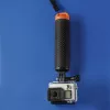 Hama 00004458 Kamera-Einbeinstativ, 1/4 Zoll, Kunststoff, Schwarz/Rot