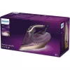 Philips DST8040/30 Azur 8000 Series Dampfbügeleisen, 3000 W, 0,35 L Tank, SteamGlide Elite Bügelsohle, Vertikaldampf, 80 g/min, 260 g/min Dampfstoß, Dunkelviolett