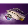 Philips DST8040/30 Azur 8000 Series Dampfbügeleisen, 3000 W, 0,35 L Tank, SteamGlide Elite Bügelsohle, Vertikaldampf, 80 g/min, 260 g/min Dampfstoß, Dunkelviolett