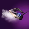 Philips DST8040/30 Azur 8000 Series Dampfbügeleisen, 3000 W, 0,35 L Tank, SteamGlide Elite Bügelsohle, Vertikaldampf, 80 g/min, 260 g/min Dampfstoß, Dunkelviolett