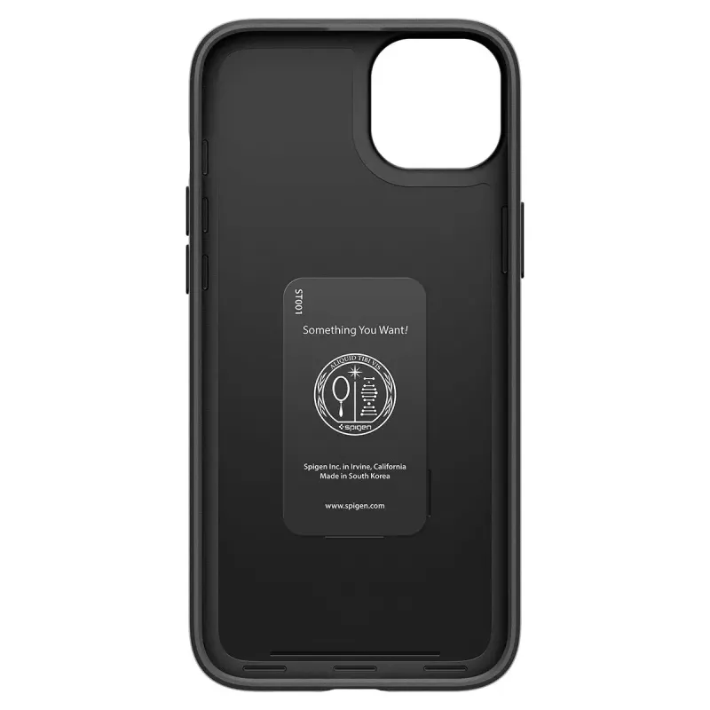 Cover Spigen ACS06776 für iPhone 15 15,5 cm Schwarz