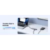 USB Type-C Hub UGREEN 20956A mit HDMI und USB 3.0, 5 Gbit/s, 4K 3840x2160, Silber