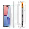 Spigen iPhone 15 Glas.tR EZ Fit Displayschutz aus gehärtetem Glas Transparent