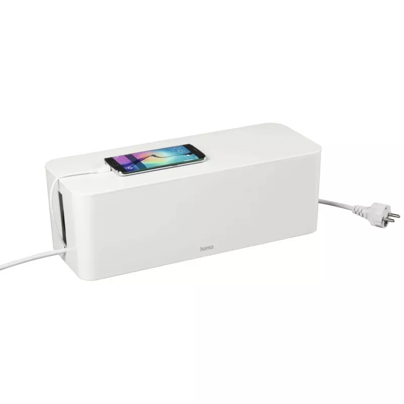 Hama 00221011 Kabelbox Universal Kabelbox Weiß