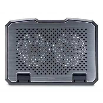Hama Aluminium Laptop-Kühlpad 39,6 cm (15,6 Zoll) Schwarz