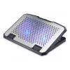 Hama 00126807 Laptop-Kühler aus Aluminium, neigbar, 2 Lüfter, bis 39,6 cm (15,6 Zoll), Schwarz