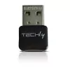Techly IDATA USB-BLT5 USB Bluetooth 5.0 Adapter, Schwarz