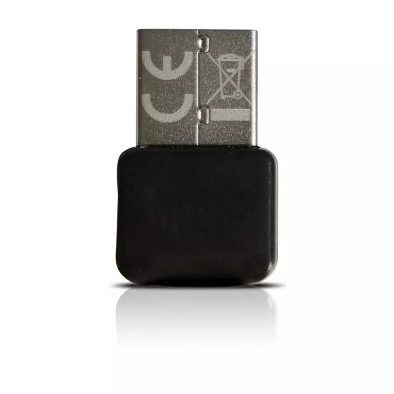 Techly IDATA USB-BLT5 USB Bluetooth 5.0 Adapter, Schwarz