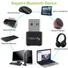 Techly IDATA USB-BLT5 USB Bluetooth 5.0 Adapter, Schwarz