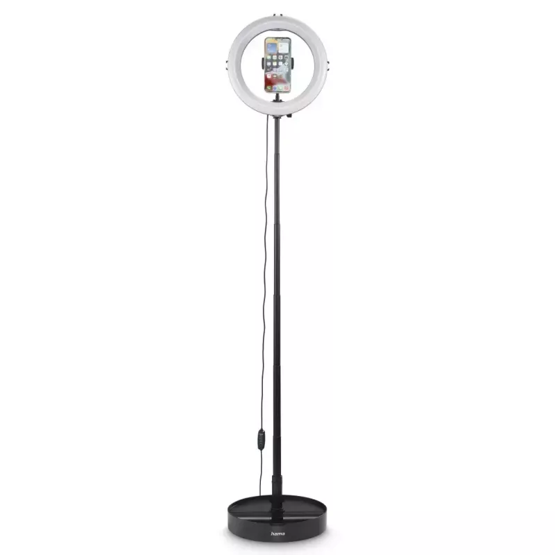 Hama SpotLight FoldUp RGB 102 LED Ring Light, Smartphone Set 00004665