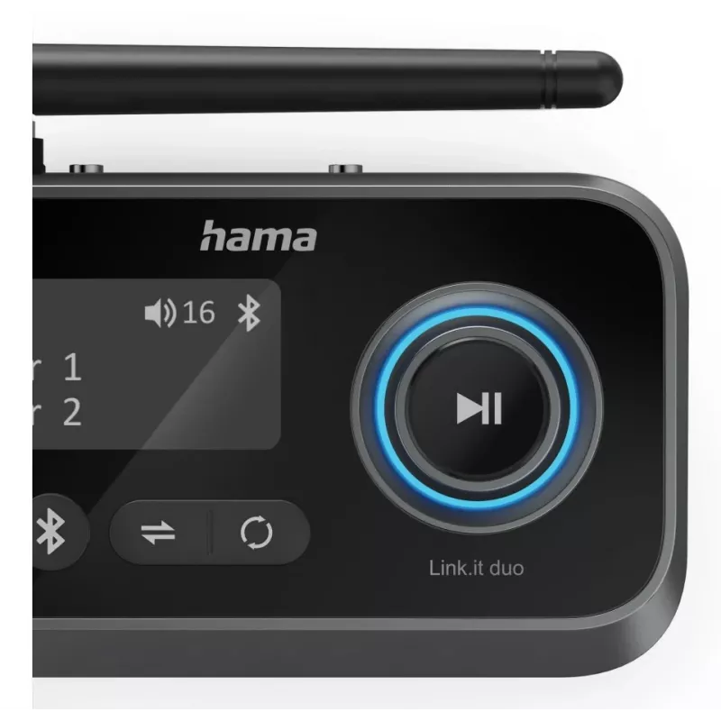 Hama Link.it duo 00205322 Bluetooth-Audio-Sender/Empfänger