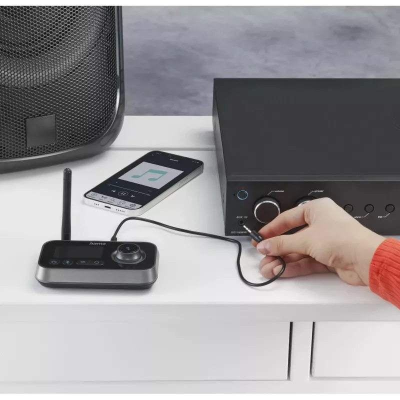 Hama Link.it duo 00205322 Bluetooth-Audio-Sender/Empfänger