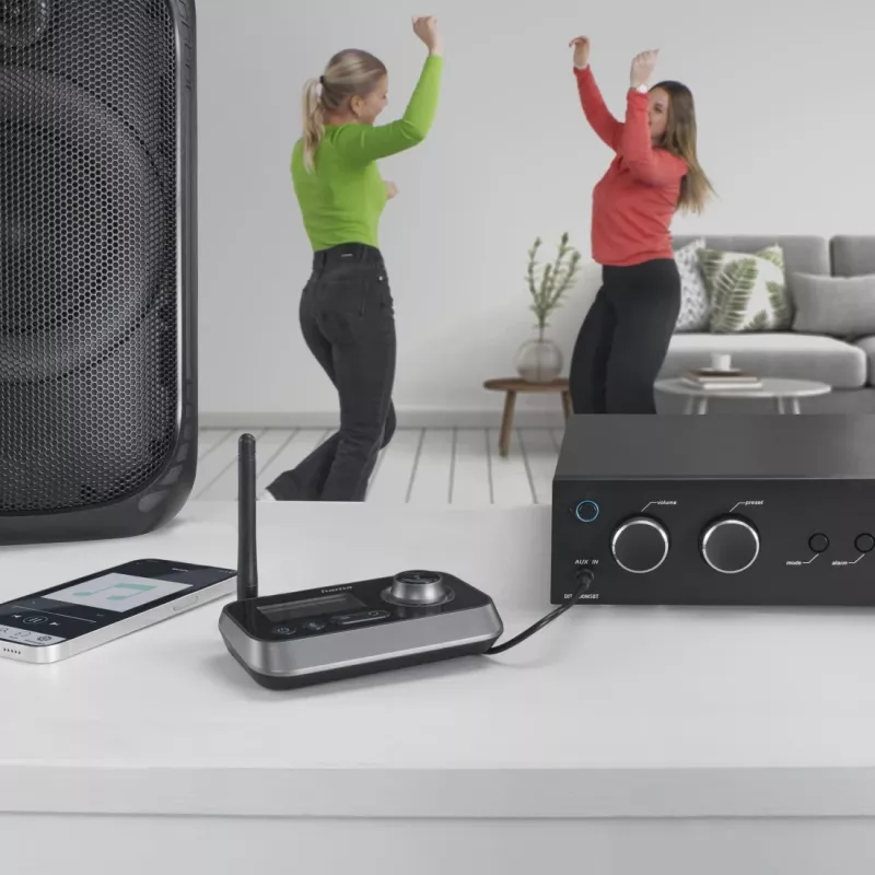 Hama Link.it duo 00205322 Bluetooth-Audio-Sender/Empfänger