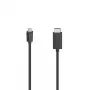 Hama 00200717 Videokabel-Adapter 1,5 m USB Type-C DisplayPort Schwarz