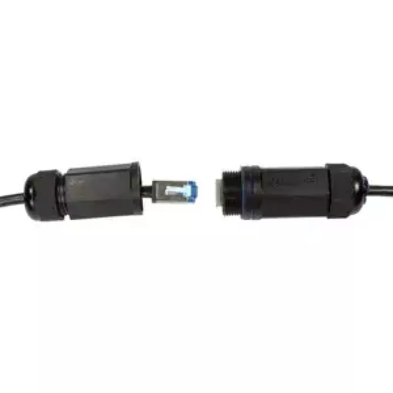 Netzwerkkabel LogiLink CQ7033S RJ-45 Cat6a 1 m Schwarz