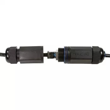 Netzwerkkabel LogiLink CQ7143S RJ-45 Cat6a 50 m Schwarz