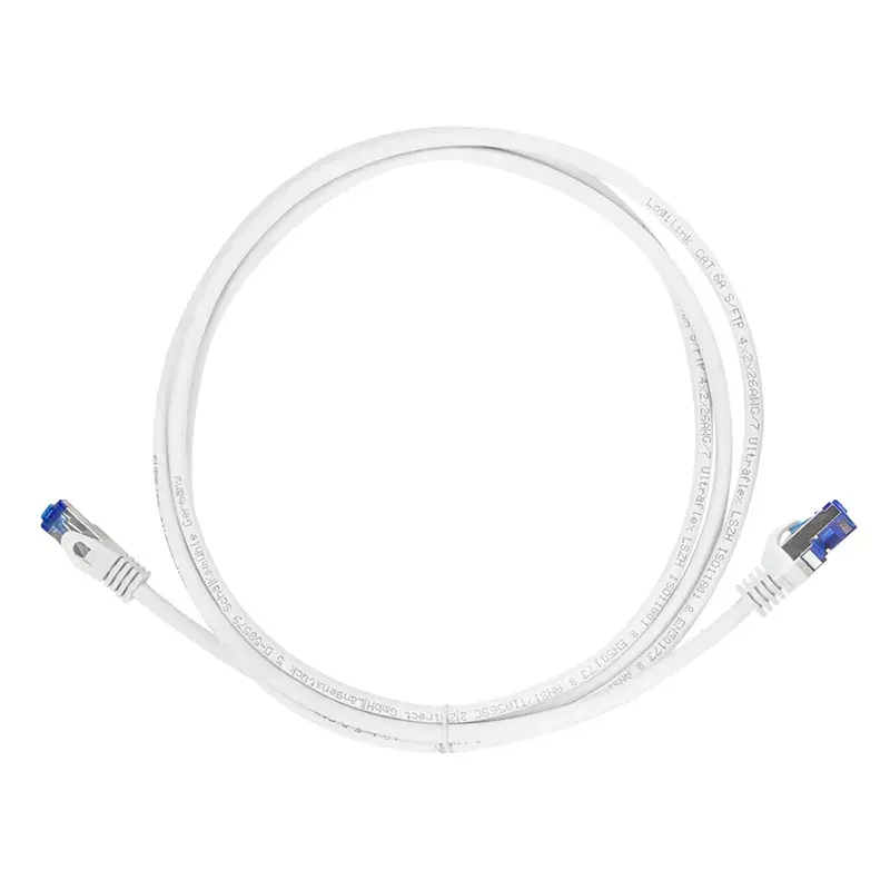 Netzwerkkabel LogiLink C6A111S RJ-45 Cat6a 20 m Weiß