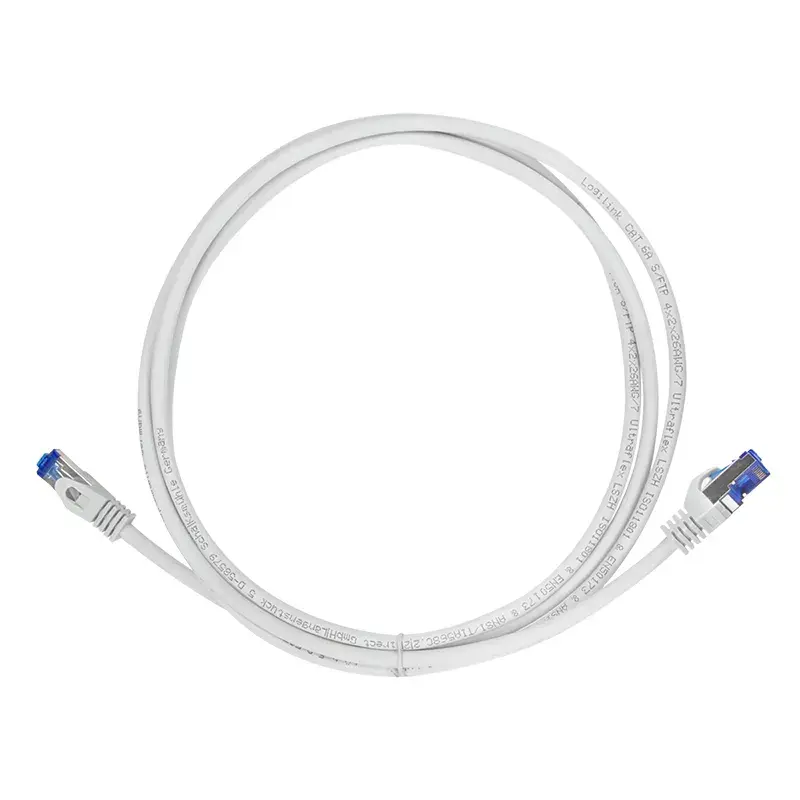 Netzwerkkabel LogiLink C6A072S RJ-45 Cat6a 5m Grau