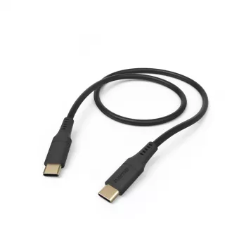 Hama Flexibles USB-Kabel USB 2.0 1,5 m USB C Schwarz