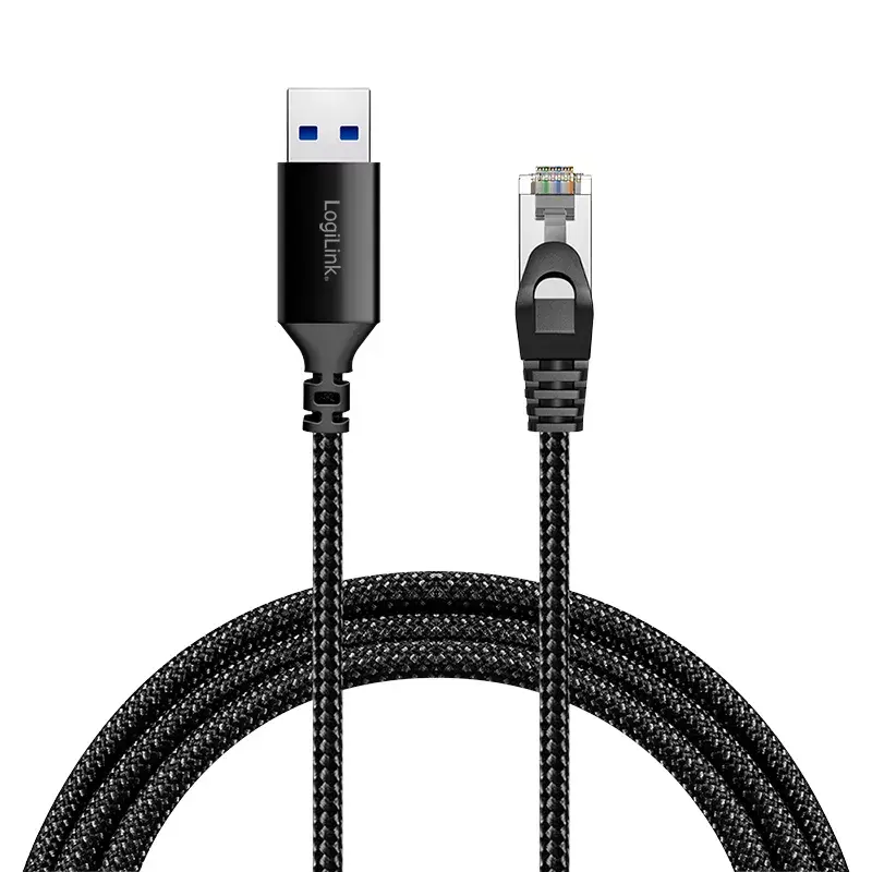 Netzwerkkabel LogiLink CU0403 RJ-45 Cat6 3 m Schwarz