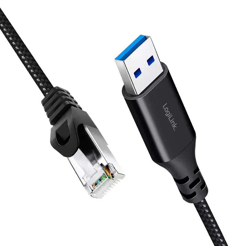 Netzwerkkabel LogiLink CU0407 RJ-45 Cat6 15 m Schwarz