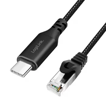 Netzwerkkabel LogiLink CU0413 RJ-45 Cat6 3 m Schwarz