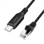 Netzwerkkabel LogiLink CU0413 RJ-45 Cat6 3 m Schwarz