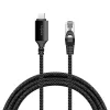 LogiLink CU0416 USB 3.2 Typ-C auf RJ45 Gigabit Ethernet Adapterkabel, 10 m